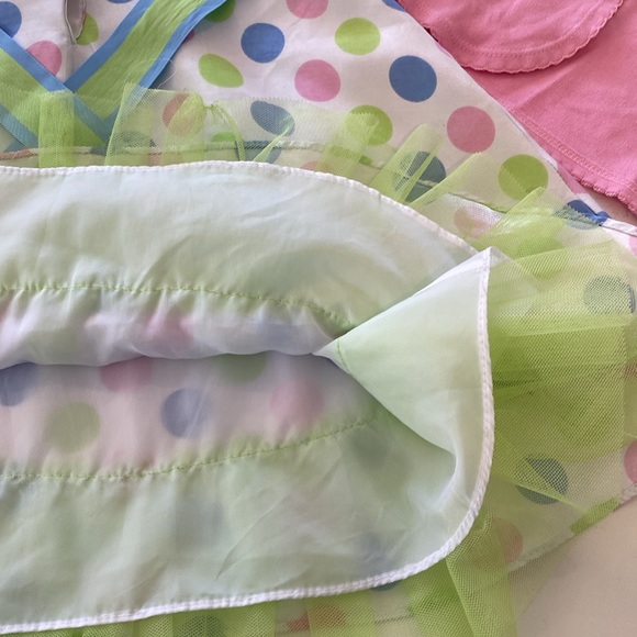 Adorable polkadotted spring dress size 3X - Picture 4 of 8